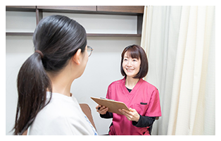 一人一人の体調や周期に合わせた最善の治療を選択します
